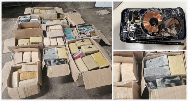 Trio é preso com 300 quilos de cocaína e maconha
